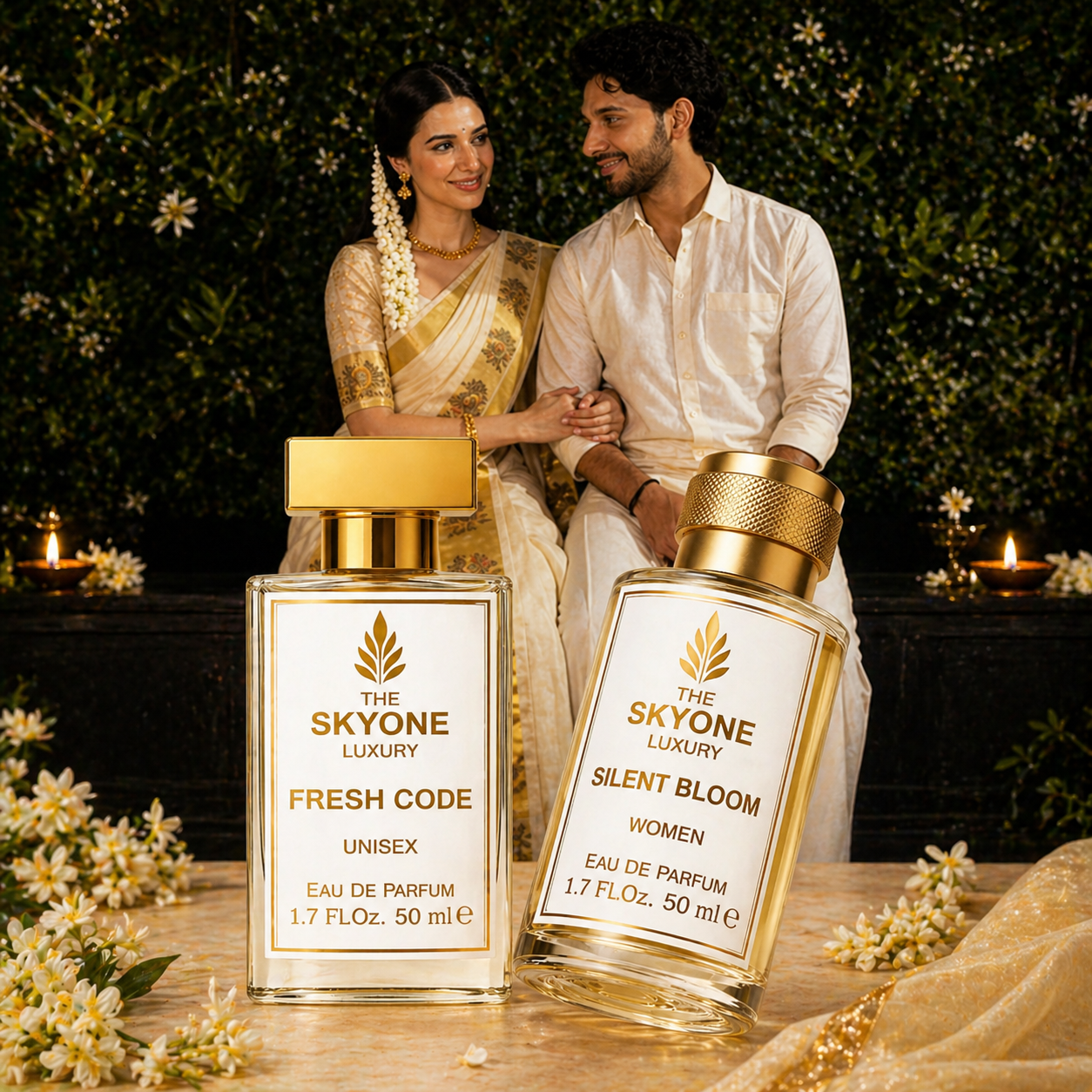 Fresh Code + Silent Bloom – Duo Edition (2 × 50 ml EDP)